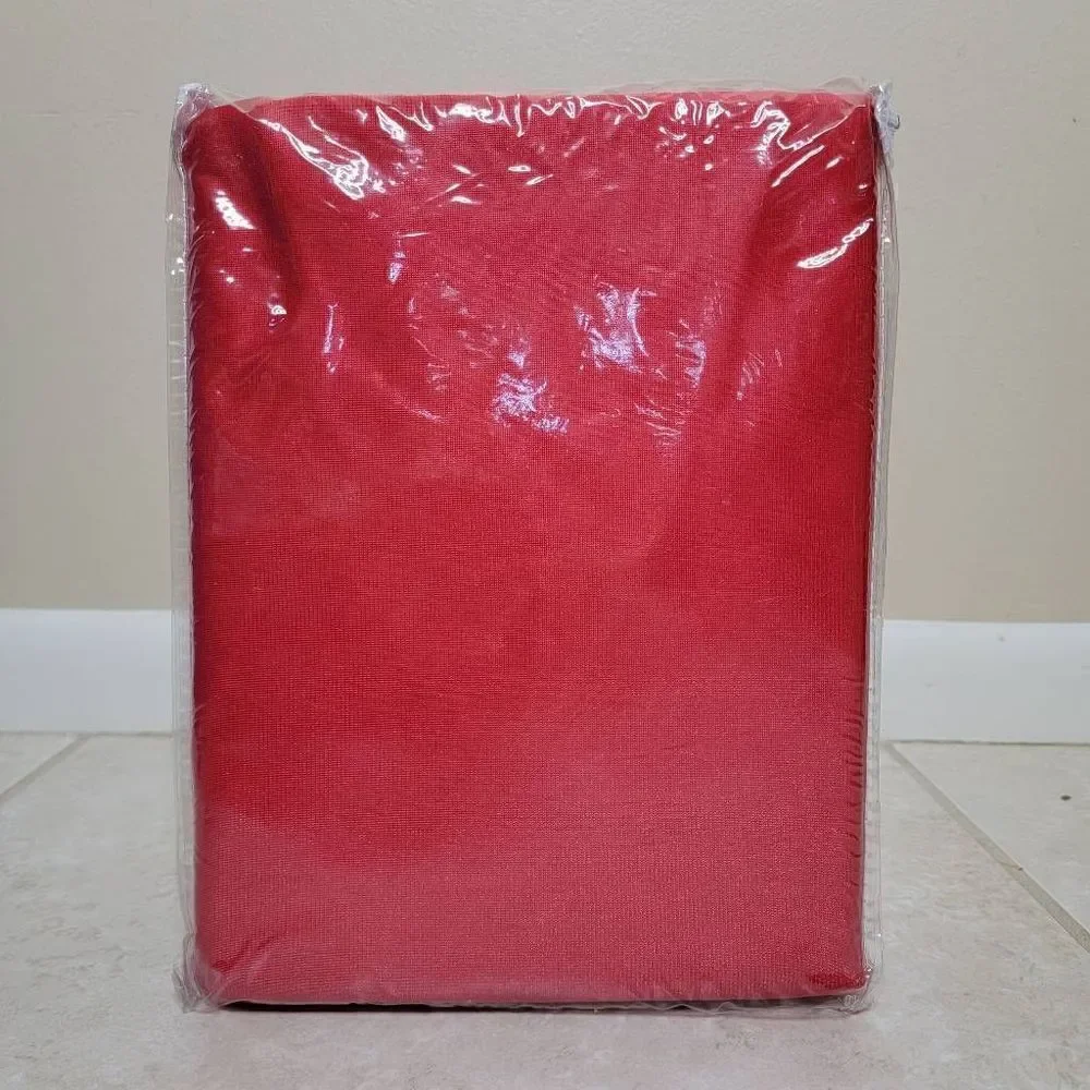 Red Satin Deep Pocket 4 Piece Sheet Set King